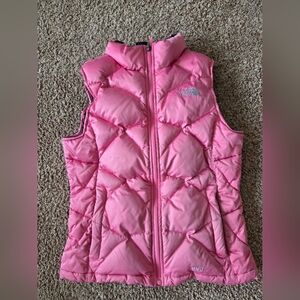 The North Face Bubblegum Pink Quilted Vest